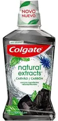 Enxaguante Bucal Colgate Natural Extracts Carvão 500ml, Colgate | R$14