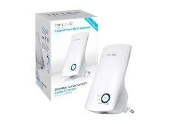 Repetidor Expansor TP-Link Wi-Fi Network 300Mbps TL-WA850RE por R$ 86