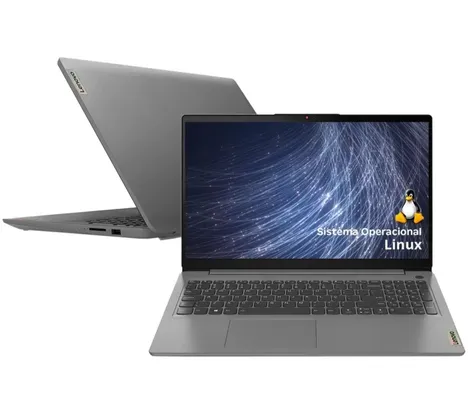 [MAGALUPAY] Notebook Lenovo Ideapad 3i AMD Ryzen 5 8GB - 256GB SSD 15.6” Full HD Linux 82MFS00100