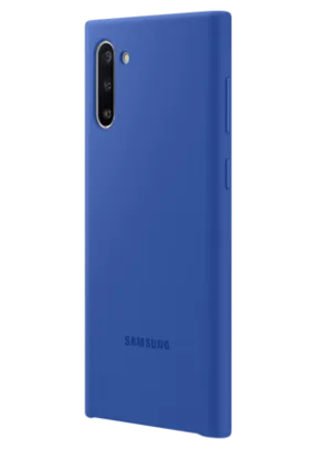 Samsung Capa Protetora de Silicone Galaxy Note 10 e 10+ Preta/Azul | R$49