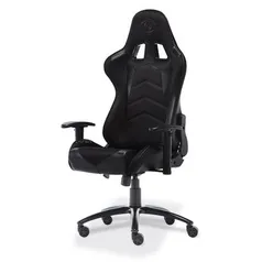 Cadeira Gamer Elements Veda Nemesis - Suede/Preto | R$1499