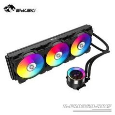 Water Cooler AIO Bykski 360mm B-FRD360-RBW PWM A-RGB | R$428