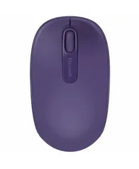 Mouse sem fio Microsoft 1850 roxo