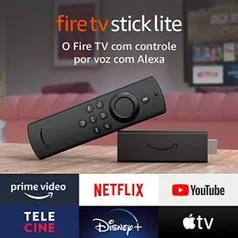 FIre Sitck Lite (Chromecast da Amazon) - Com Alexa [Black Friday]