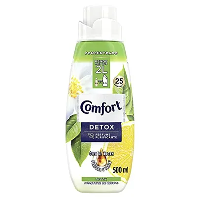 Amaciante Concentrado Comfort Detox 500ml