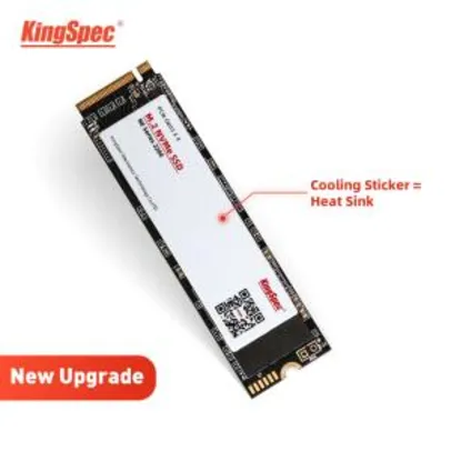[Novos usuários] SSD m.2 NVMe 128GB KingSpec | R$62