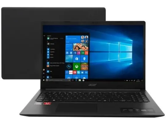 (clube ouro + cupom)Notebook Acer Aspire 3 A315-23G-R2SE AMD Ryzen 5 R$3704