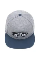 Boné Vans Classic Patch Cinza (Aba Reta) | R$ 64