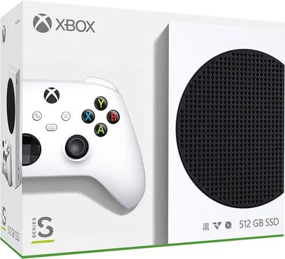 Console Xbox Series S 512 GB 1 Controle Microsoft 512gb,Controle Sem Fio Branco