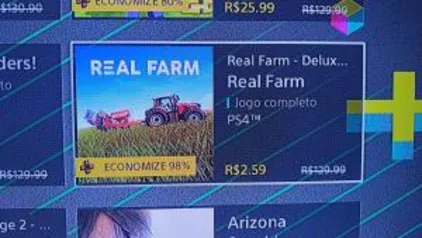 Real Farm PS4 (R$2,59 para assinantes da plus)