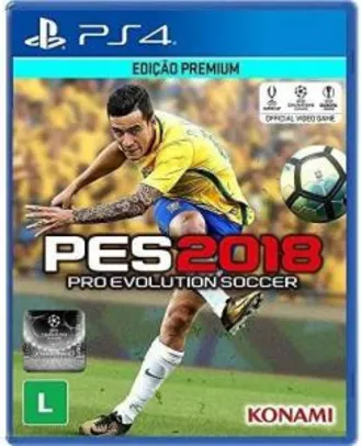 PES 2018 - PlayStation 4 - R$29,90