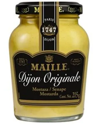 [Recorrência] Mostarda Dijon Original Vidro Maille 215g | R$15