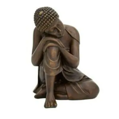 Buda decorativo explorer serenity 28 cm - home style | R$ 65