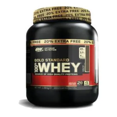 Whey Gold Standard - Chocolate 1,09kg - Optimum Nutrition - R$ 136