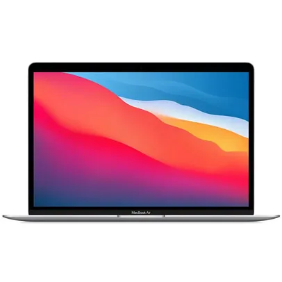 Apple MacBook Air A2337 Tela Retina de 13.3”, M1, 8GB de RAM, 256GB SSD - Prata - MGN93LL/A | R$ 7.799