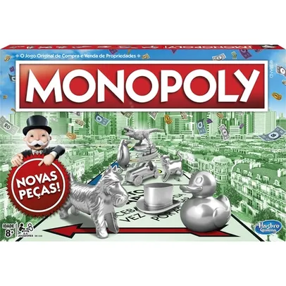 [AME  40,50] Jogo Hasbro Gaming Monopoly