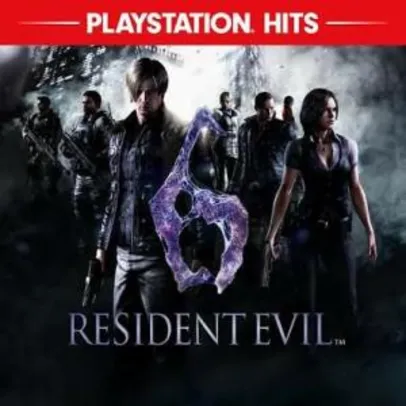 [PS4] Resident Evil 6 | R$40