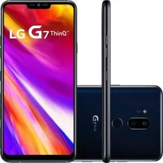 Smartphone LG G7 ThinQ 64GB Dual Chip 4GB RAM Tela 6.1" (Cartão Shoptime)