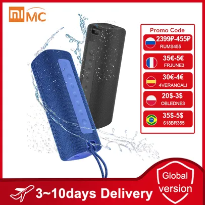 Caixa de som portátil Xiaomi Mi Speaker MDZ-36-DB R$235