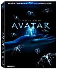 [Saraiva] Bluray Avatar - Edição Estendida de Colecionador - 3 Discos - por R$ 30