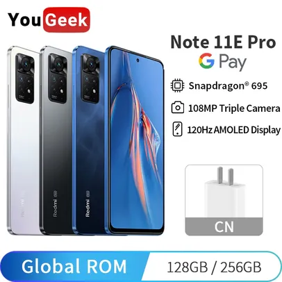 Smartphone Redmi Note 11E PRO 5G 6GB+8GB/128GB "Snapdragon 695 5G"