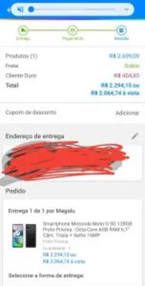 [Cliente Ouro] Smartphone Motorola Moto G 5G 128GB | R$2064