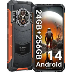 [Taxa Inclusa] CUBOT KINGKONG ACE 3 - 24GB/256GB, CAMERAS: 100MP/32MP, DISPLAY: FHD+, BATERIA: 5100mAH, IP68/IP69K, NFC, ANDROID 14