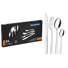 [Prime] FAQUEIRO INOX 24PC BUZIOS | R$40