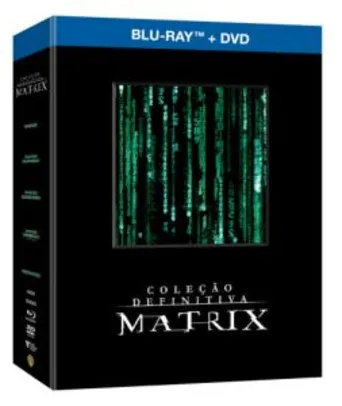Blu-Ray - Coleção Definitiva Matrix - 4 Discos + 2 DVDs  - R$ 59