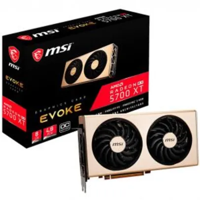 Placa de Vídeo MSI NVIDIA GeForce RTX 2060 Ventus XS 6G OC, 6GB, GDDR6 - R$2.327