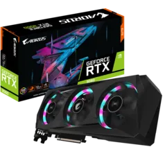 Placa de Vídeo Gigabyte AORUS GeForce RTX 3060 ELITE 12G, LHR, 12GB, GDDR6, DLSS, Ray Tracing, GV-N3