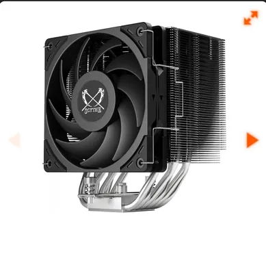 Cooler Para Processador Scythe Mugen 6, 120mm, Intel-AMD, Preto, SCMG-6000