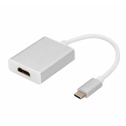 [Moedas/ Do Brasil] Adaptador Cabo Tipo C Conversor Hdmi 4k P Notebook E Celular