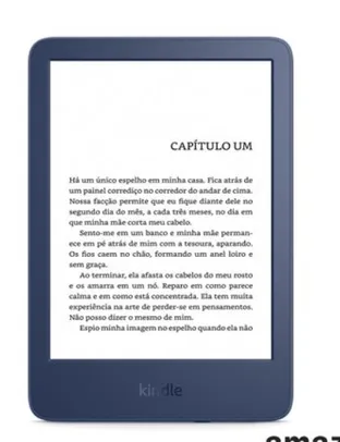 Amazon Kindle 11ª Geração com Iluminação Embutida, Wi-Fi, 16GB, Azul - B09SWV1FSS