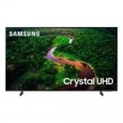 Smart TV Samsung 50 UN50CU8000GXZD Crystal UHD 4K Tela sem limites Alexa built in