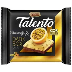 Chocolate Talento Dark Maracujá 15 unidades 75g