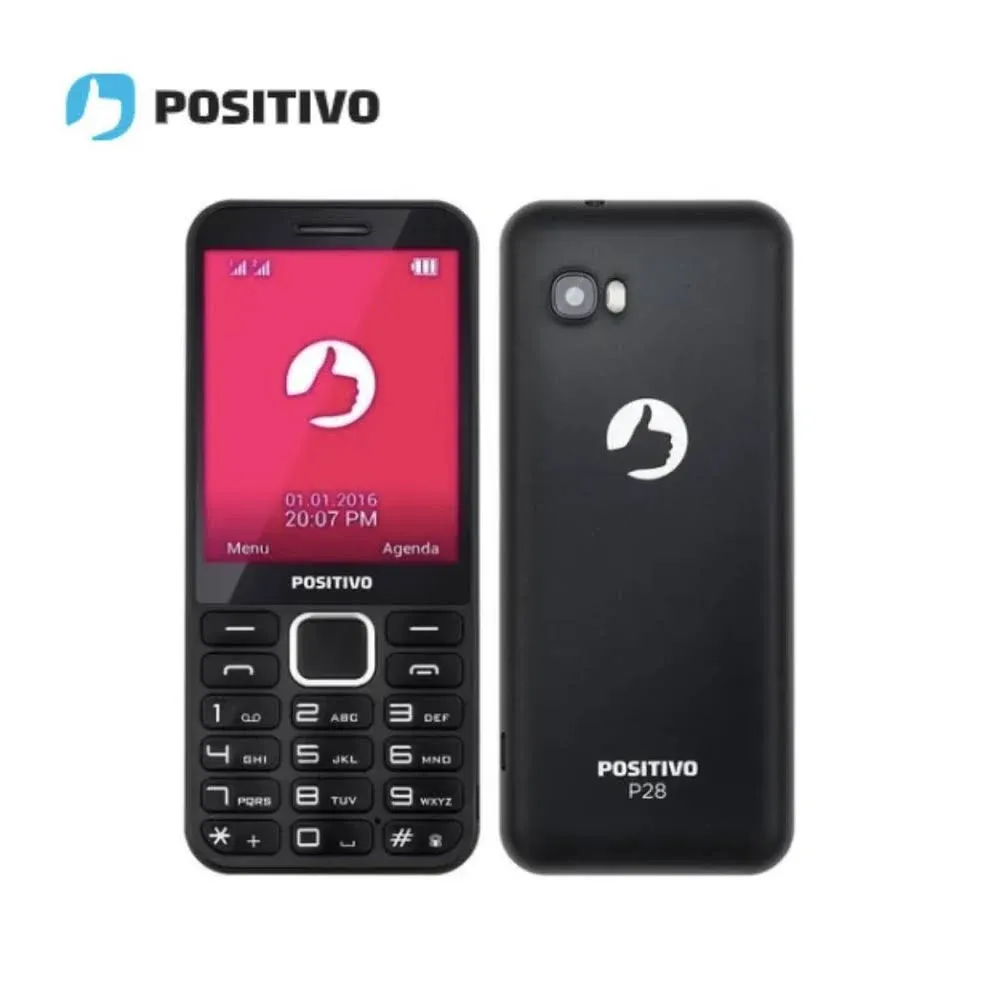 Imagem do produto Positivo P28: Celular Barato Com Tela Slim