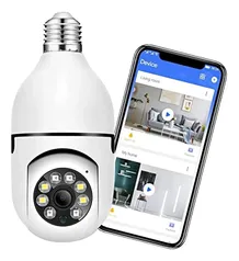 Camera Lampada Wifi, Monitoriamento, Segurança