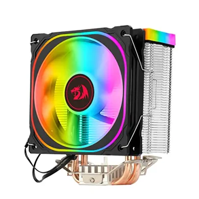 Aircooler Redragon Thor Preto Iluminação Rainbow com Fan de 120mm CC-9103