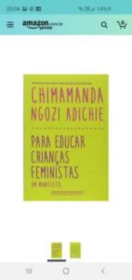 [PRIME] Livro: Para educar crianças feministas | R$12