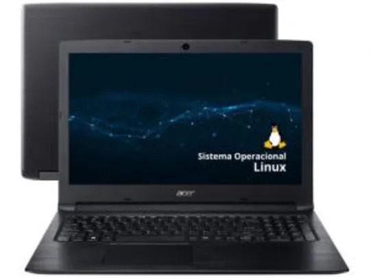 Notebook Acer Aspire 3 A315-53-57G3 Intel Core i5 - 8GB 1TB 15,6” Linux - R$1889