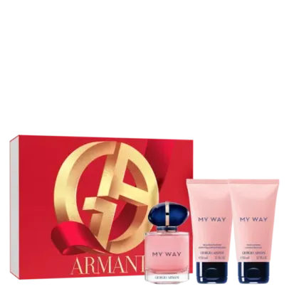 Conjunto My Way Giorgio Armani Feminino (3 Produtos)