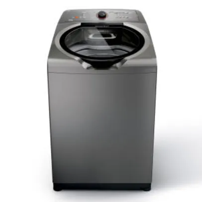 Máquina de Lavar Brastemp 15kg titânio com Ciclo Edredom Especial e Enxágue Anti-Alérgico - BWN15AT | R$1.627