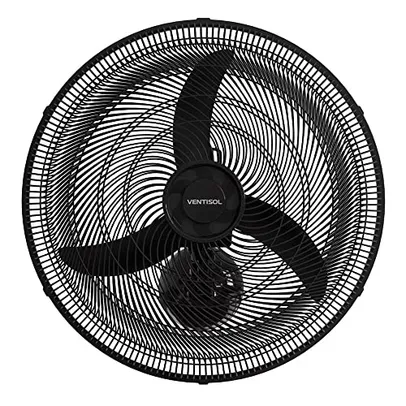 Ventilador de parede Ventisol Oscilante New 50cm Preto 220v