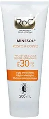 [Prime] Minesol Rosto e Corpo FPS 30 200 ml, ROC | R$35