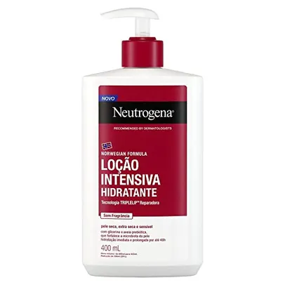 Neutrogena Norwegian Hidratante Corporal Intensivo Sem Fragrância, 400ml