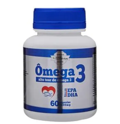 Mais Nutrition Omega 3 1000mg 60 capsulas | R$12