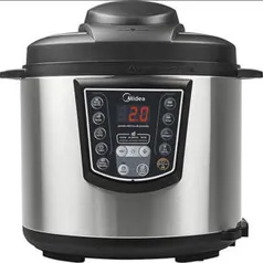 Panela de Pressão Elétrica Midea 6L Inox Liva PPA71 - 110V | R$280