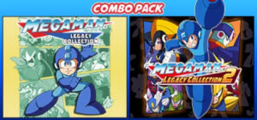 MEGA MAN LEGACY COLLECTION 1 & 2 COMBO PACK - | R$27