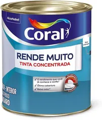 [PRIME] Tinta Concentrada RENDE MUITO BRANCO GELO 900ML - CORAL